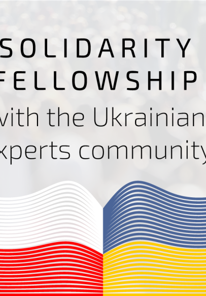 Dr. Marta Sydoruk first fellow of the Solidarity Fellowship with the Ukrainian expert community